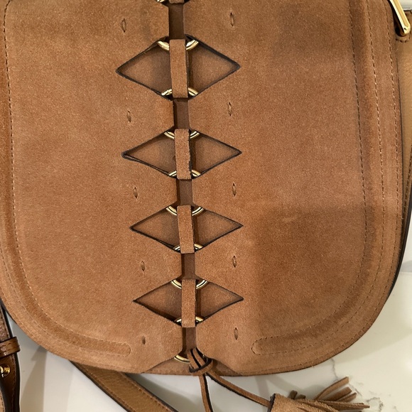 Vince Camuto Angel Flat bag mocha tassels - Picture 3 of 9